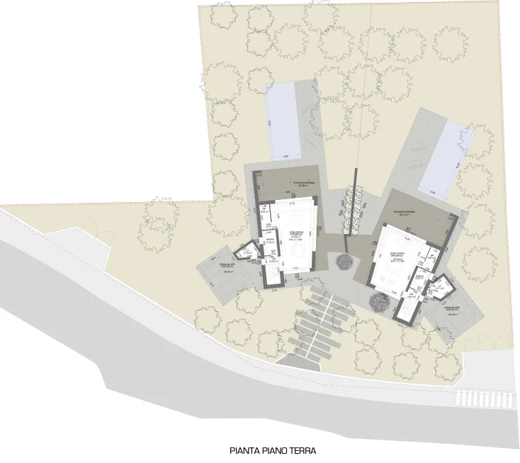 Villa Lago di Garda - Planimetria Primo Piano